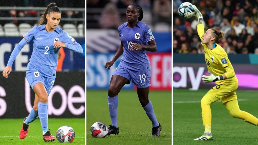 Ligue des nations : sans Wendie Renard, l'arrière-garde des Bleues face au défi Alexandra Popp
Blessée, la capitaine de l’équipe de France ne pourra pas apporter son expérience à sa défense, vendredi contre l'Allemagne, au moment de disputer une place en finale de la Ligue des nations.