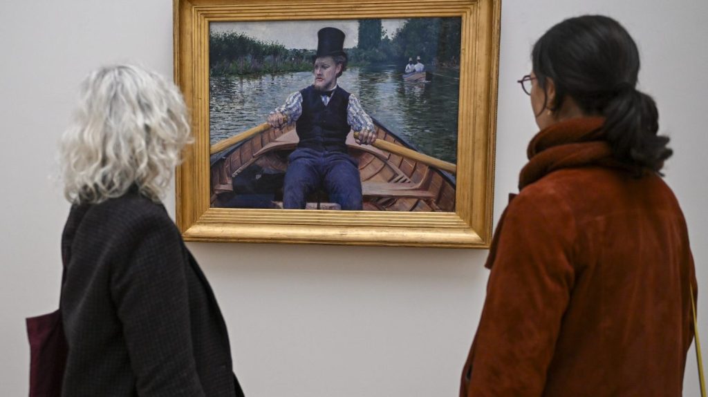 Les 150 ans de l'impressionnisme : "La partie de bateau" de Gustave Caillebotte en voyage au musée d'arts de Nantes
La peinture à l'huile réalisée en 1878 a été prêtée pour trois mois par le musée d’Orsay dans le cadre du 150e anniversaire de la naissance du mouvement impressionniste.