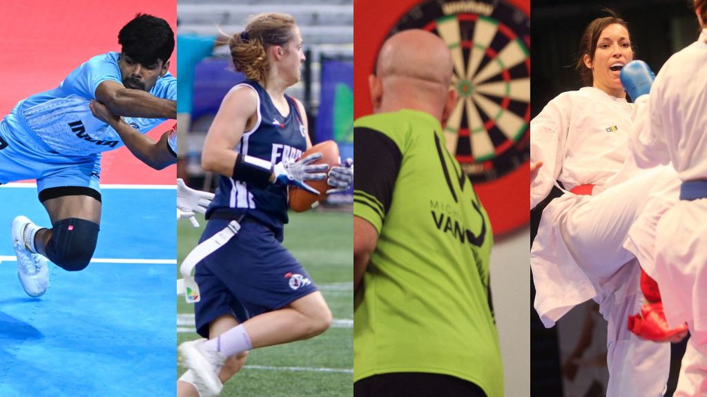 Paris 2024 : kabaddi, flag football, fléchettes, karaté… Pourquoi ces sports sont absents des prochains Jeux olympiques
Cet été, de nombreuses disciplines sportives seront absentes des Jeux olympiques de Paris 2024. Nous avons établi une liste (non exhaustive) répartis en quatre catégories.