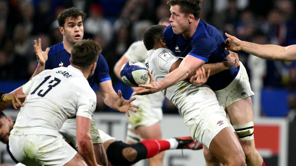 France-Angleterre : un enthousiasme vraiment retrouvé, encore des passages à vide... Ce que l'on a aimé et moins aimé dans la victoire des Bleus
Malgré deux trous d'air avant et après la pause, le XV de France a réussi à terminer son Tournoi sur une bonne note face à l'Angleterre, samedi. Au terme d'un match dingue (33-31).