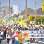 Nucléaire : plus de 700 personnes manifestent à Caen contre le démarrage de l'EPR de Flamanville
Le cortège réunissait des associations antinucléaires, des syndicats agricoles ou encore des partis politiques.