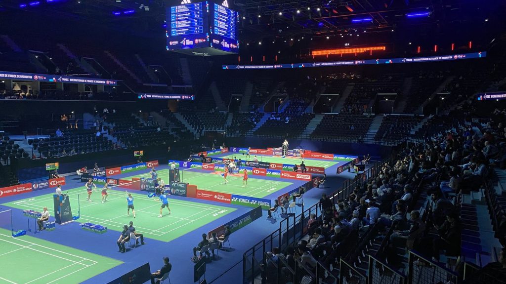 Reportage
Paris 2024 : premiers tests en configuration olympique pour le badminton, à la nouvelle Arena
Habitués au stade Pierre-de-Coubertin, les amateurs de badminton ont pu, cette semaine, découvrir la configuration olympique de l'Arena de la Porte de la Chapelle de Paris, pour l'Open de France de badminton.