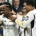 Ligue des champions : le Real Madrid et Manchester City rallient les quarts de finale après avoir éliminé Leipzig et Copenhague
Les vainqueurs des deux dernières éditions de la C1 se sont qualifiés, mercredi, pour les quarts de finale. Le Real Madrid a souffert mais a éliminé le RB Leipzig (1-1), tandis que Manchester City a battu le FC Copenhague (3-1).
