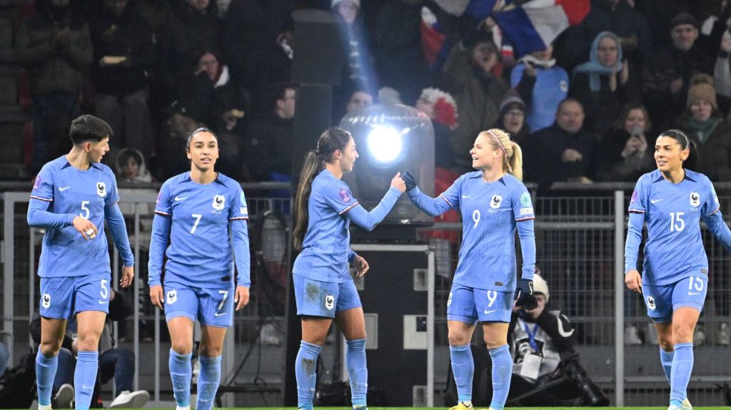 Football : plus de 247 000 licenciées en 2023-2024, un record en France
A l'occasion de la journée internationale des droits des femmes, la FFF a dévoilé des chiffres positifs concernant le développement de la pratique du football par les femmes, vendredi.