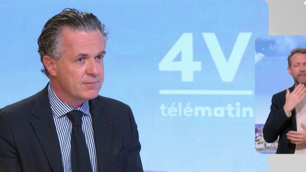 Une cinquantaine de sites industriels vont réduire leur consommation d'eau "de plus de 10%" avant 2030, annonce le ministre de la Transition écologique
Ces sites "représentent à eux seuls 25% de la consommation d'eau de toute l'industrie française", a expliqué Christophe Béchu vendredi sur le plateau des "4 Vérités".