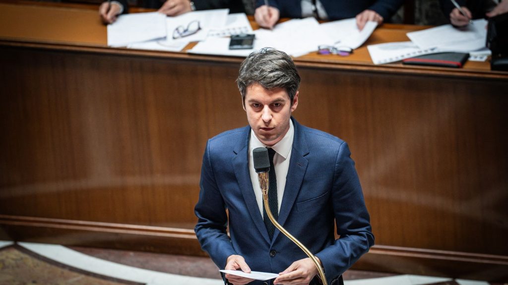 Assurance-chômage : quelles sont les pistes de Gabriel Attal pour la prochaine réforme prévue cette année ?
Le Premier ministre s'est notamment prononcé, mercredi soir, en faveur d'une réduction de la durée d'indemnisation des chômeurs, "de plusieurs mois".
