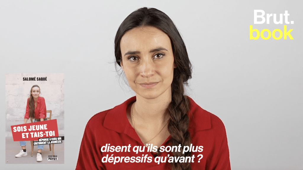 Vidéo
Salomé Saqué et son livre “Sois jeune et tais-toi”
Journaliste et autrice du livre “Sois jeune et tais-toi”, Salomé Saqué nous explique pourquoi la santé mentale des jeunes est “un problème de santé publique majeur”, qui n’est “pas assez pris au sérieux, politiquement particulièrement”.