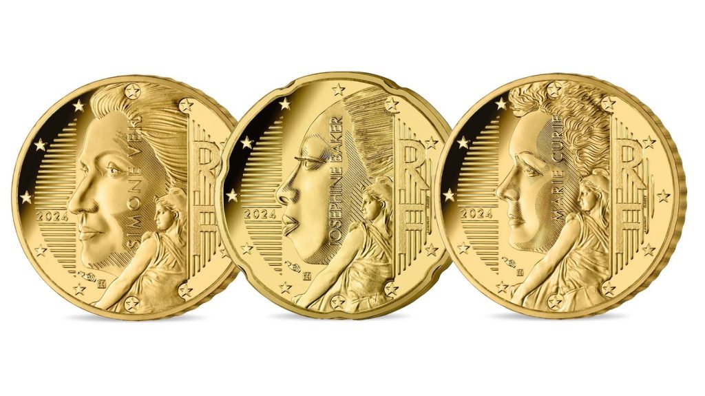 Trois femmes d'exception sur nos pièces de monnaie : "Un geste profondément symbolique, mais qui pèse dans la bataille pour l'égalité hommes femmes" estime Jean Viard
Trois nouvelles pièces de monnaie avec des femmes en effigie, des femmes de la République, Simone Veil, Joséphine Baker, Marie Curie. Un symbole fort selon le sociologue Jean Viard.