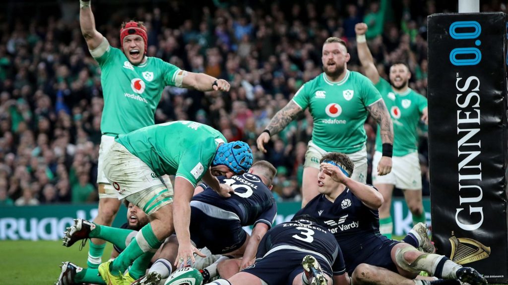 Vidéo
Six nations 2024 : le résumé de la victoire de l'Irlande contre l'Ecosse
Les Irlandais ont été patients et ont finalement eu raison des Ecossais, samedi à Dublin.