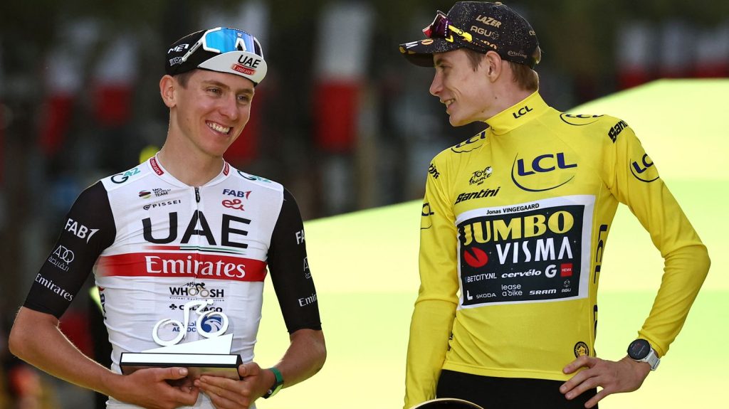 Cyclisme : Vingegaard et Pogacar intouchables, des outsiders en rodage, les Français en souffrance... Le baromètre du début de saison
Le Danois et le Slovène ont survolé les premières courses de la saison, qui se poursuit samedi, avec Milan-San Remo. La concurrence a déjà pris du retard, de même que les têtes d'affiche tricolores.