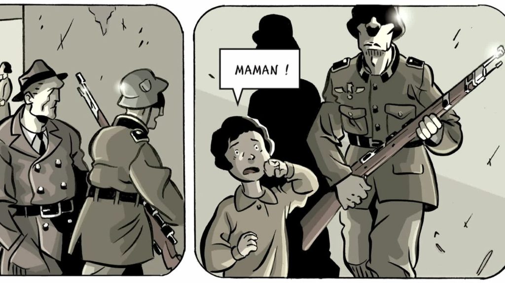 La tragique rafle des enfants d’Izieu racontée en BD par l’auteur breton Pascal Bresson
Dans le cadre du 80e anniversaire de la rafle d’Izieu dans l’Ain, Pascal Bresson signe avec l’illustrateur Giulio Salvadori une BD sur cette sombre page de l’Occupation allemande pendant la Seconde guerre mondiale.