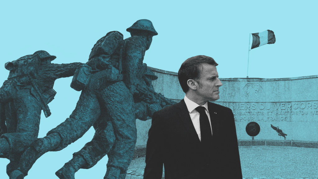 Commémorations des 80 ans de la Libération : qu'est-ce qui pousse Emmanuel Macron à multiplier les cérémonies et les hommages tout au long de l'année ?
Le chef de l'Etat enchaîne les célébrations et discours relatifs à la Seconde Guerre mondiale. L'occasion de faire passer bon nombre de messages politiques, avec le risque d'une inflation mémorielle contre-productive.