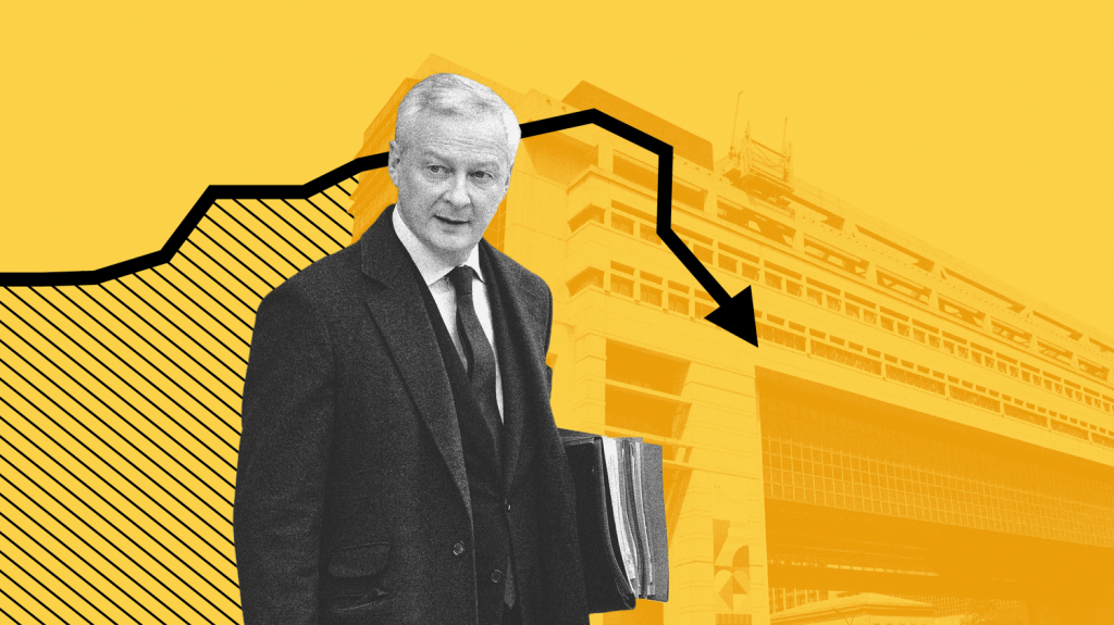 "Il crée des tensions dans la majorité" : Bruno Le Maire, l'indéboulonnable ministre de l'Economie, contesté jusque dans son propre camp
Les agences de notation Fitch et Moody's, qui doivent actualiser la note de la France, pourraient fragiliser un peu plus l'ancien LR, en première ligne face à la dégradation des finances publiques. Il irrite déjà une partie de la majorité par son discours pessimiste et ses initiatives solitaires.