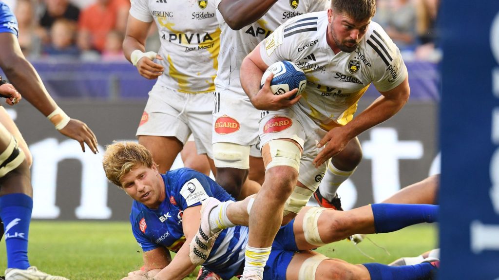 Vidéo
Champions Cup : La Rochelle, miraculée en Afrique du Sud, rejoint les quarts de finale
Menés 16-0 à la 50e minute, les Rochelais ont réussi à s'imposer au courage chez les Stormers (22-21), samedi, et se déplaceront sur la pelouse du Leinster la semaine prochaine pour une place en demi.