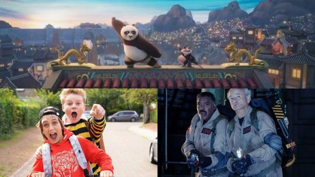 "SOS Fantômes", "Kung Fu Panda", "Ducobu" : les films familiaux caracolent en tête de liste du box-office français pour les vacances scolaires
Les comédies familiales ont fait le plein dans les salles françaises avec les vacances de printemps, qui ont porté en tête les nouveaux opus de "SOS Fantômes" et "Kung Fu Panda".