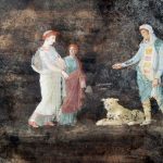 À Pompéi, d'immenses fresques inspirées de la guerre de Troie viennent d'être découvertes dans un parfait état de conservation
Cet ensemble magnifique de 15 mètres de long présente des décorations raffinées de récits mythologiques et témoigne du mode de vie luxueux régnant dans la cité antique ensevelie.