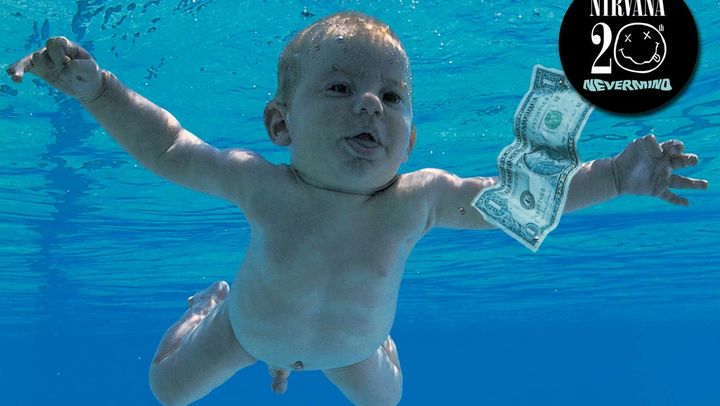 La pochette d'une édition spéciale de l'abum Nevermind de Nirvana, sorti le 22 novembre 2011 pour les 20 ans de l'album. (AP / SIPA)