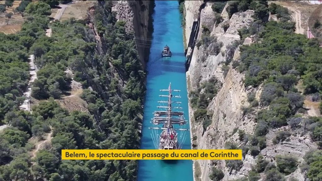 Paris 2024 : l’époustouflant passage de la flamme olympique dans le canal de Corinthe
À dix jours de son arrivée à Marseille (Bouches-du-Rhône), la flamme olympique a traversé le canal de Corinthe (Grèce) à bord du "Belem". Un moment exceptionnel vécu par l’équipe du 20 Heures.