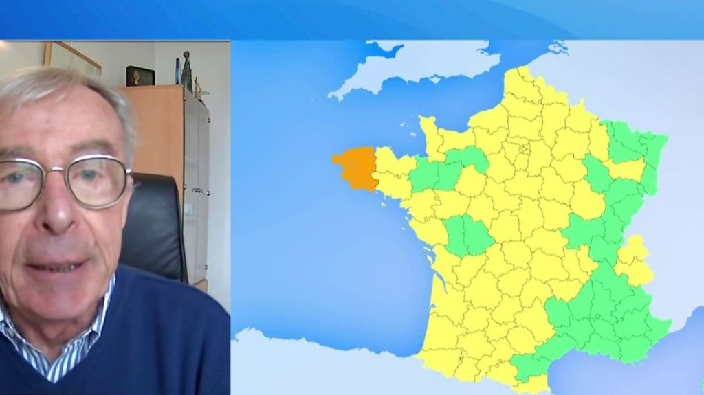 Intempéries : "Beaucoup de préoccupations sont à prendre" face à la dépression Pierrick, affirme un maire
La tempête Pierrick va rendre le temps particulièrement agité sur la côte Ouest, lundi 8 avril.