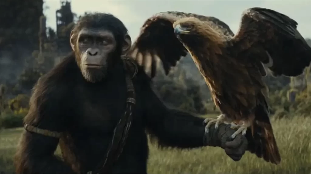 "La Planète des singes : le nouveau royaume" : un quatrième film honnête, mais moins enthousiaste
La célèbre et prolifique saga de science-fiction adaptée du roman de Pierre Boule revient sur les écrans avec un quatrième opus qui tire un peu sur la corde.