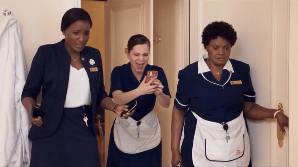Cinéma : le film "Les Petites mains" revisite les grèves des femmes de chambre
Au programme le mercredi 1er mai, une jolie comédie émouvante inspirée de la lutte des femmes de chambre de l'hôtel Ibis des Batignolles.