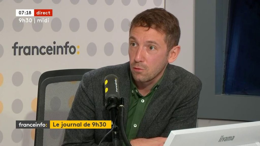 Européennes 2024 : "C'est l'élection qui mobilise le plus les Français après l'élection présidentielle", affirme Mathieu Gallard, directeur d'études chez Ipsos
Selon une estimation Ipsos pour France Télévisions et Radio France notamment, l'abstention pour les élections européennes en France devrait s'élever dimanche à 48%, soit 1,9 point de moins qu'en 2019 et 9,6 points de moins qu'en 2014.