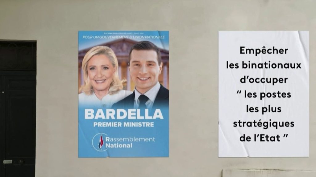 Législatives 2024 : les binationaux dans le viseur du Rassemblement national
Jordan Bardella a déclenché une polémique en annonçant vouloir interdire aux Français ayant une double nationalité l’accès à certains postes.