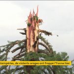 Vidéo
De violents orages ont balayé une large partie de la France samedi soir
Des orages diluviens ont touché le département du Tarn, une rafale de 130 km/h a été relevée à Tonnerre, dans l'Yonne.