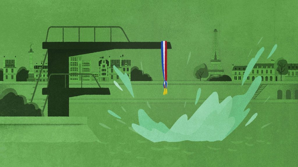 Baignade d'Anne Hidalgo dans la Seine : pourquoi plonger ou non avant les JO de Paris est devenu un enjeu politique
Pour célébrer le travail sur la qualité des eaux du fleuve, l'entourage de la maire promet un moment "festif", davantage que le plongeon en combinaison de la ministre des Sports samedi. D'autres préfèrent rester au sec, et questionnent le sérieux de cette communication.