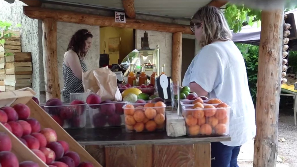 Vallée du Rhône : les étals de fruits sont incontournables
Dans la Drôme, sur la Nationale 7, vous croiserez peut-être des vendeurs de fruits et légumes. De quoi faire quelques courses avant d’arriver à destination.