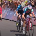 Tour de France femmes 2024 : revivez la 5e étape, marquée par la chute de Demi Vollering et la victoire de Blanka Vas
Le peloton est entré en France, jeudi, et c'est la Hongroise Blanka Vas qui a levé les bras à Amnéville. Tombée à 6 km de l'arrivée, Demi Vollering laisse son maillot jaune à Katarzyna Niewiadoma.