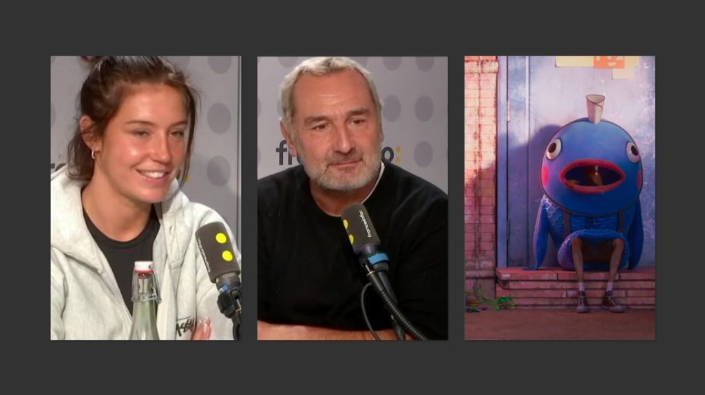 "L'Amour ouf" avec Adèle Exarchopoulos et Gilles Lellouche, et un court-métrage français récompensé aux Oscars étudiants
Dans Tout Public du mardi 15 octobre 2024, Adèle Exarchopoulos et Gilles Lellouche pour "L'Amour ouf", et Astrid Novais, coréalisatrice du court-métrage "Au revoir mon monde", récompensé aux Oscars étudiants à Londres.