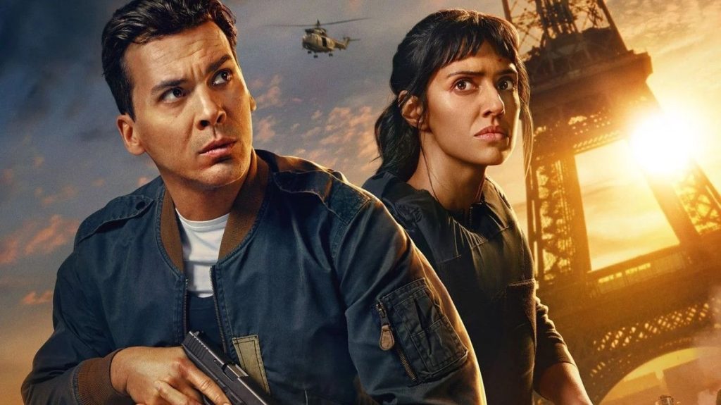 "Paris Has Fallen" : quand Paris devient le terrain d'une série ultraviolente
"Paris Has Fallen" est la première déclinaison en série de la franchise de films qui avait débuté avec "La Chute de la Maison-Blanche". Cette fois, le héros français incarné par Tewfik Jallab s'associe avec une agent britannique du MI6 pour sauver la France. Une série ultra-violente et rythmée diffusée chaque lundi sur Canal +.