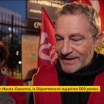Le conseil départemental de la Haute-Garonne supprime 500 postes : tollé chez les syndicats
La suppression de postes massive au conseil départemental de Haute-Garonne, pour réaliser des économies, mobilise les agents de l'État. Une nouvelle tombée comme un couperet.