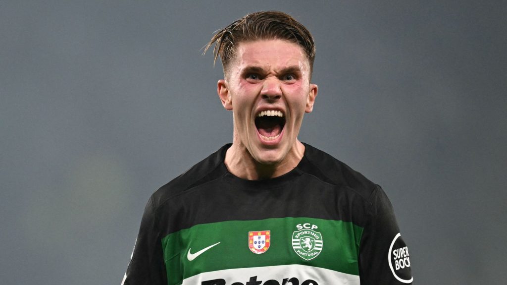 Ligue des champions : meilleur buteur du monde en 2024, comparé à Erling Haaland... Qui est Viktor Gyökeres ?
L'attaquant suédois du Sporting est l'une des nouvelles stars du football, que les rumeurs de transfert envoient dans plusieurs grands clubs européens.
