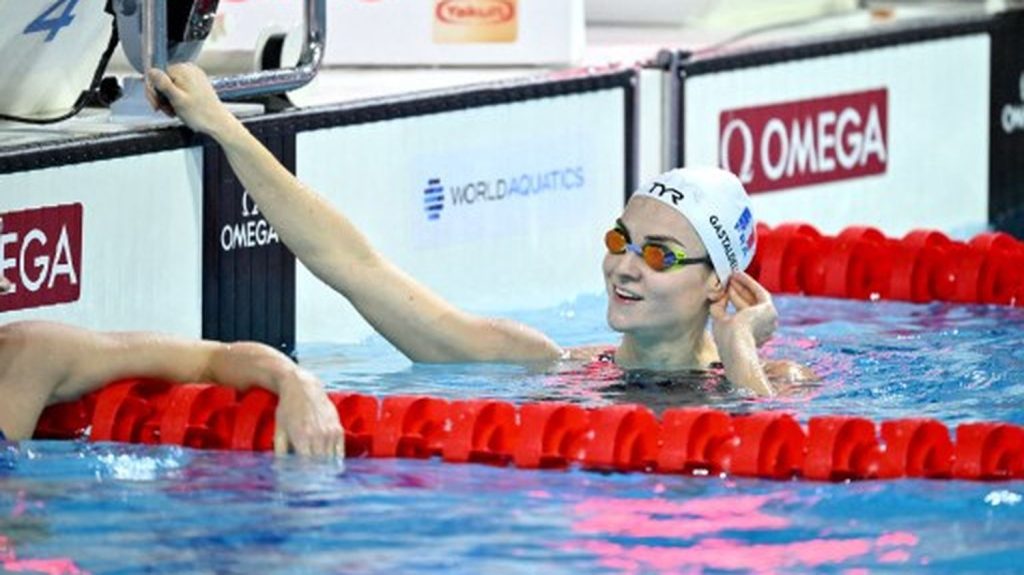 Natation : Béryl Gastaldello vice-championne du monde du 50 m papillon en petit bassin
La Tricolore a apporté la première médaille, en argent, à la France lors des Mondiaux de Budapest, mercredi.