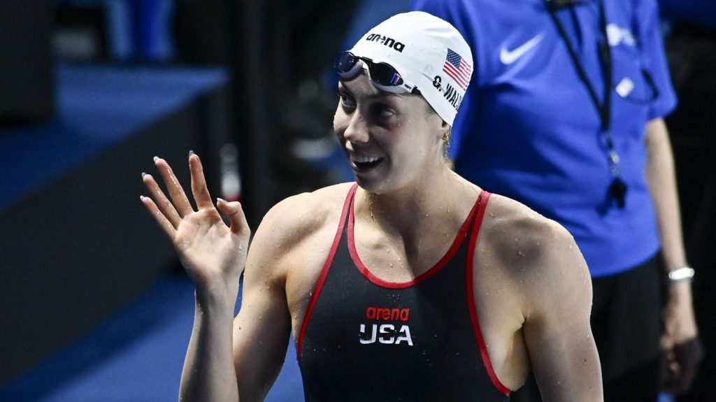 Natation : Qui est Gretchen Walsh, la reine des Mondiaux de Budapest avec onze records du monde ?
A Budapest, l'Américaine a survolé la compétition tout au long de la semaine.