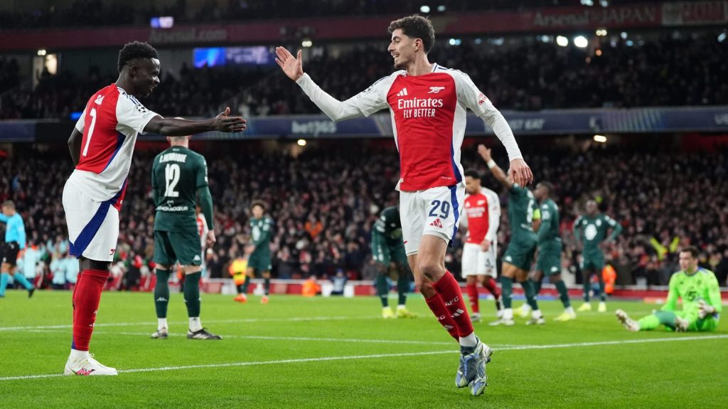 Ligue des champions : surclassé par Arsenal, Monaco devra patienter pour valider sa qualification
Les Monégasques ont subi un deuxième revers d’affilée dans la compétition, deux semaines après la défaite à domicile contre Benfica.