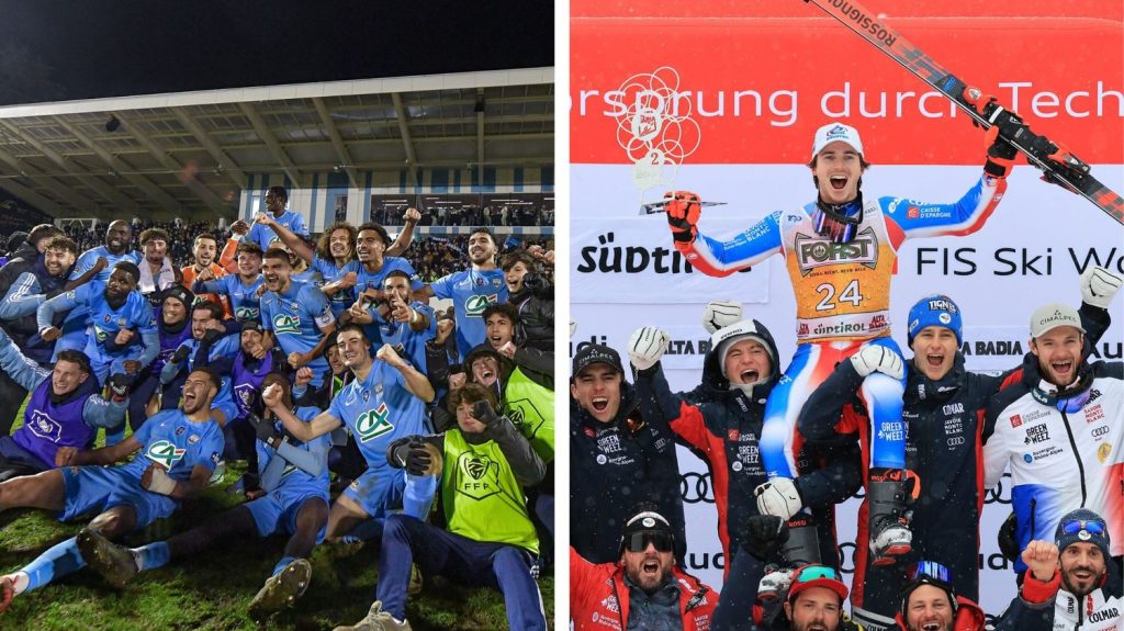 Des petits poucets surprenants en Coupe de France comme en ski alpin... Le récap' sport du week-end
Sur les skis, des Français se sont illustrés en biathlon et en ski alpin pour le dernier week-end avant les fêtes.