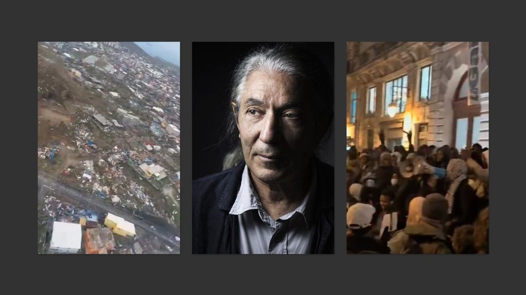 La photographe Laura Henno sur Mayotte, Eric Fottorino pour la soirée de soutien à Boualem Sansal, et l'occupation de la Gaîté Lyrique
Dans Tout public du lundi 16 décembre 2024, la photographe et réalisatrice Laura Henno à propos du cyclone Chido qui a dévasté Mayotte, Eric Fottorino pour la soirée de soutien à Boualem Sansal, et la directrice générale de la Gaîté Lyrique Juliette Donadieu à propos de son occupation par des mineurs isolés.