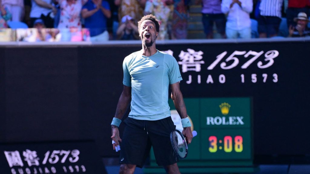 Open d'Australie : Gaël Monfils crée l'exploit en éliminant le n°4 mondial Taylor Fritz, Corentin Moutet éliminé
A 38 ans, le Français a signé l'une des victoires les plus retentissantes de sa carrière en tournoi du Grand Chelem, samedi au 3e tour du Majeur australien.