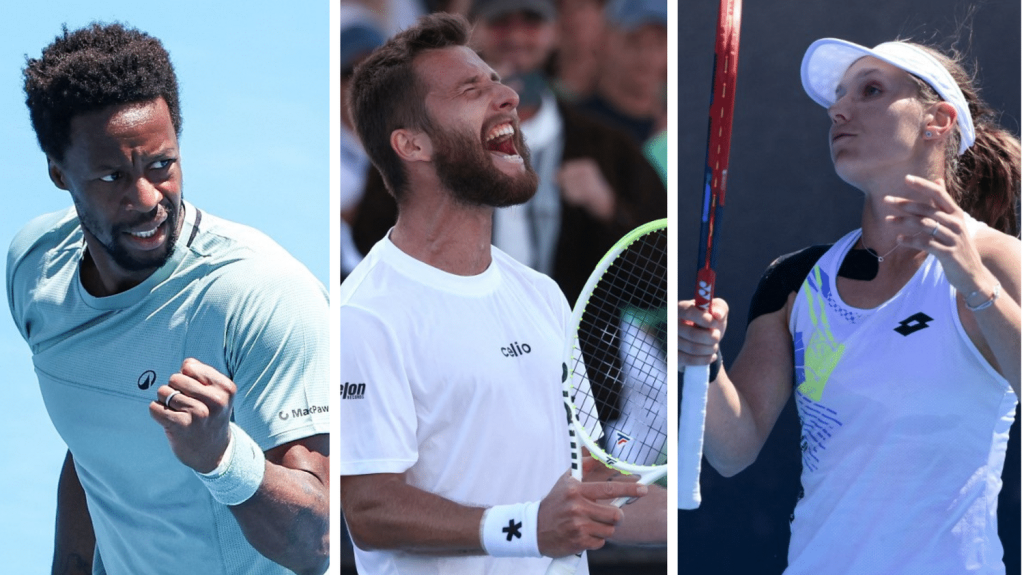 Open d'Australie : Gaël Monfils et Corentin Moutet qualifiés, plus de Françaises engagées, Iga Swiatek déroule... Ce qu'il faut retenir de la 5e journée
Pour la première fois depuis huit ans, cinq joueurs français sont présents au 3e tour à Melbourne, alors qu'aucune Française ne s'est qualifiée pour ce stade du tournoi. Après avoir lâché un set, Jannik Sinner poursuit sa route.