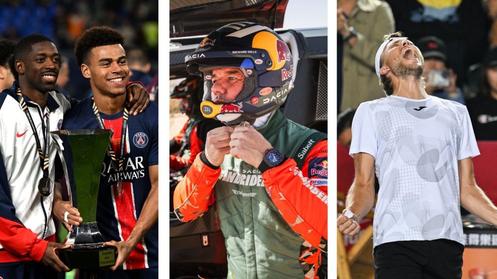 Premier trophée pour le PSG, le Dakar est parti, première pour Müller... Le récap' sport du week-end
Le premier week-end de sport de l'année a lancé les hostilités, avec le Trophée des champions, le départ du Dakar et un premier titre en carrière pour un Français en tennis.