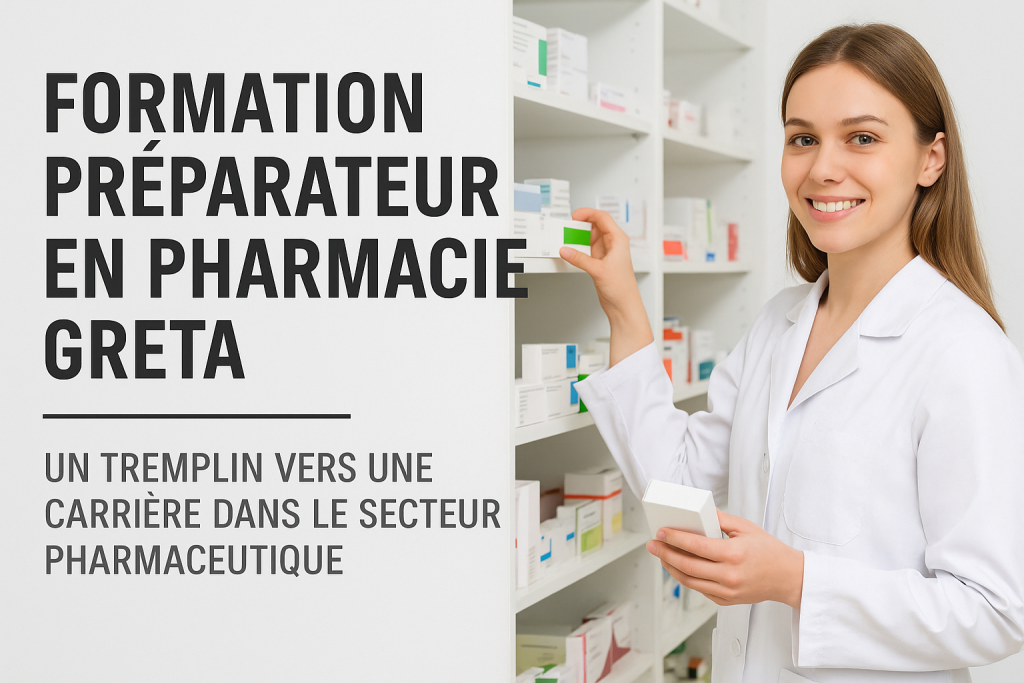 formation préparateur pharmacie Greta