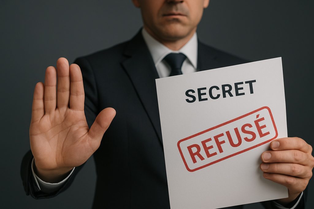 refus habilitation secret defense